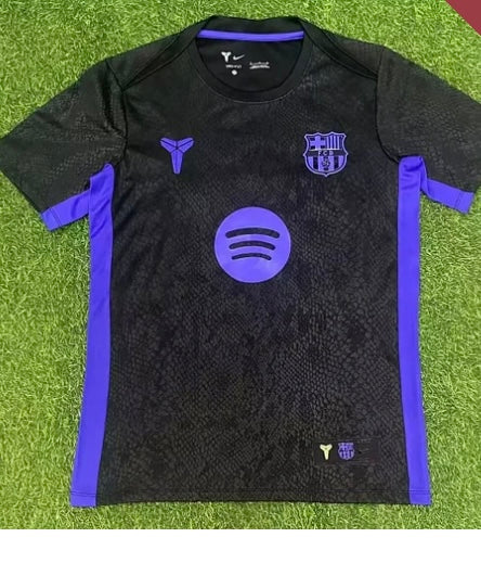 2025/2026 Barcelona Kobe Bryant Collaboration Black football shirt