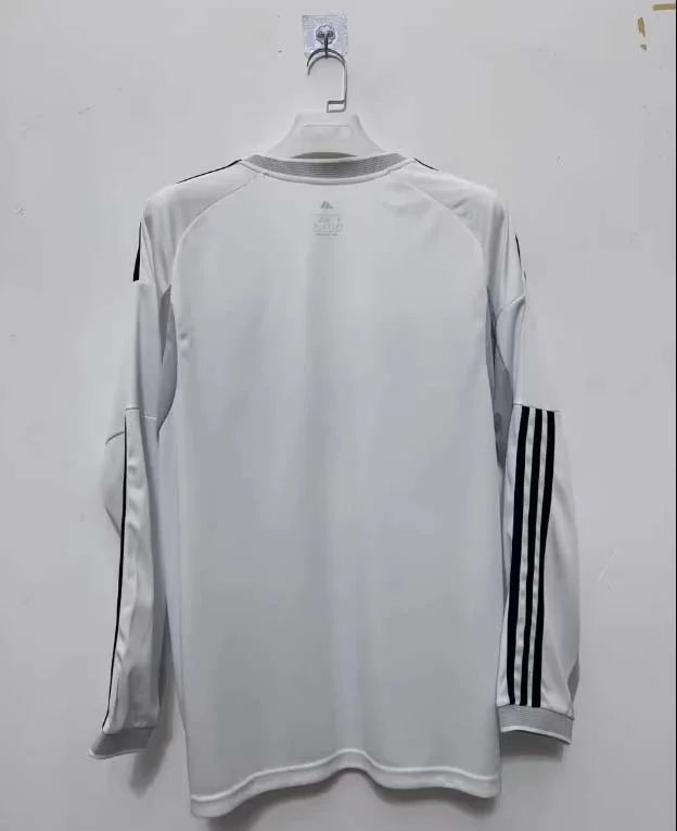 2025/2026 Long Sleeve Real Madrid Home Football Shirt1:1 Thai Quality