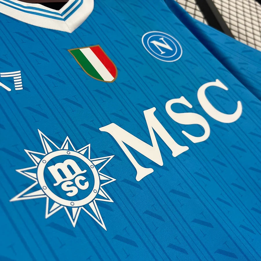 2025/2026 Napoli Home Soccer Jersey 1:1 Thai Quality