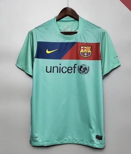 2010/2011 Retro Barcelona Away Football Shirt