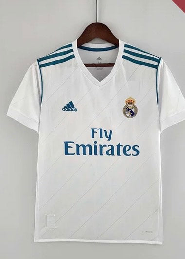 2017/2018 Retro Real Madrid Home Football