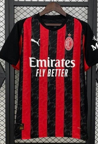 2025/2026 AC Milan Home Soccer Jersey