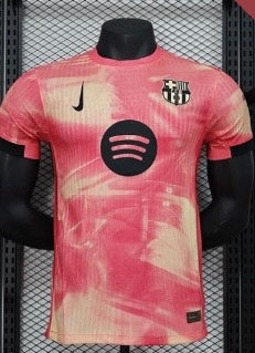 2024/2025 Player Version Barcelona Special Edition Pink Football Shirt