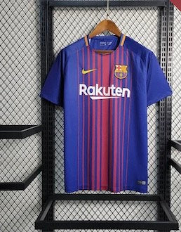 2017/2018 Retro Barcelona Home Football Shirt
